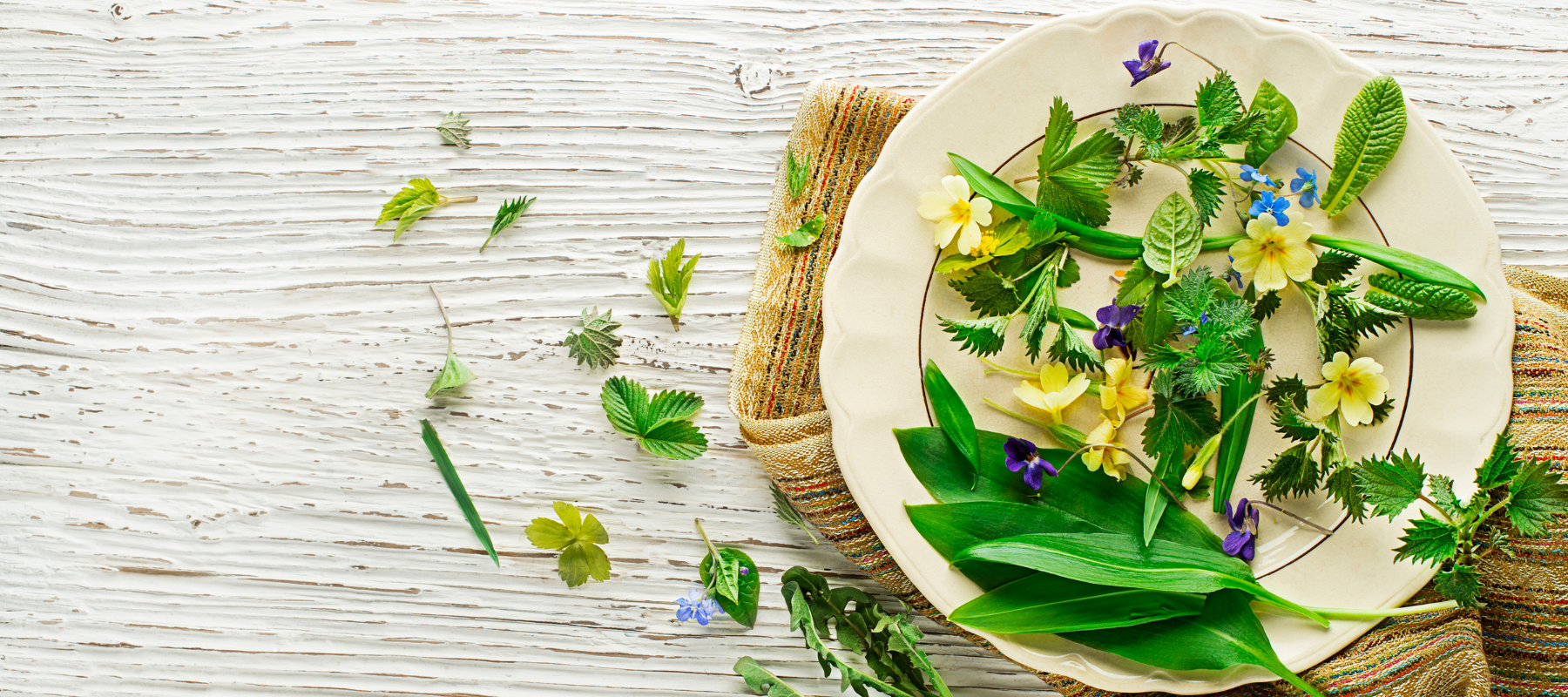 Menù più equilibrati con ingredienti primaverili